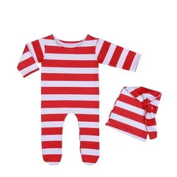 Accesorios navideños para bebé – Conjunto rojo de Papá Noel