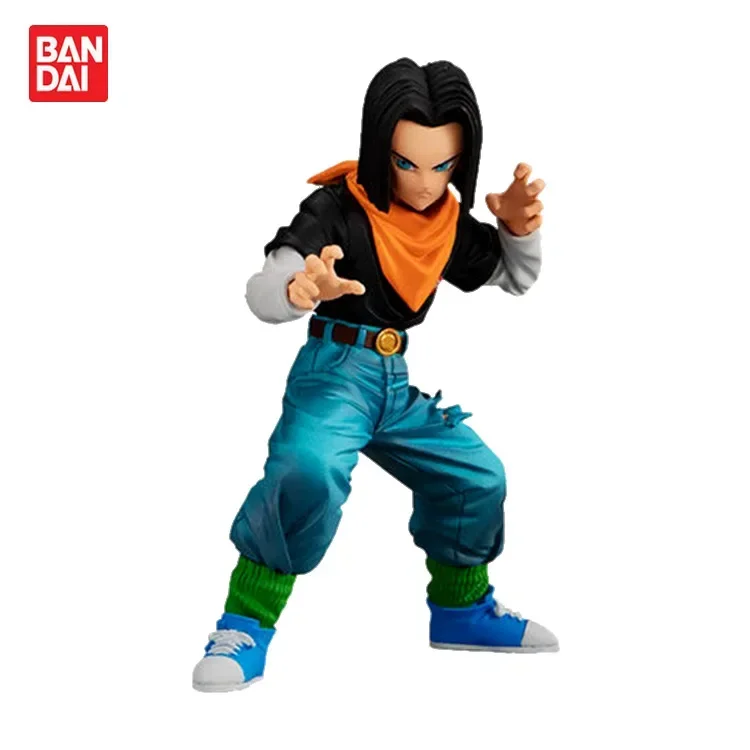 BANDAI-figura de acción de Dragon Ball Super, HG Series 08, Android Chapter 17, 18, Gacha - imagen 4