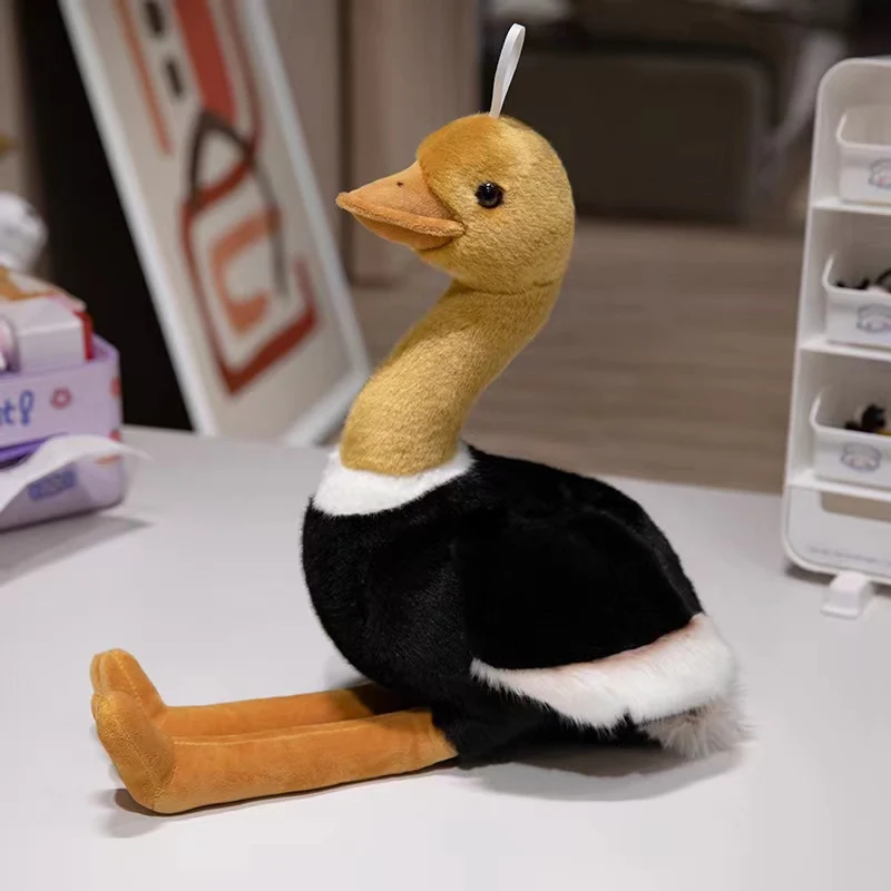 Peluche de pájaros suave de tejido tipo avestruz, regalo infantil - imagen 5