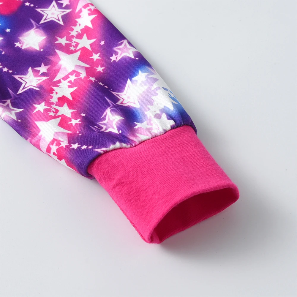DXTON Pijama infantil manga larga con estrellas para niño - imagen 5
