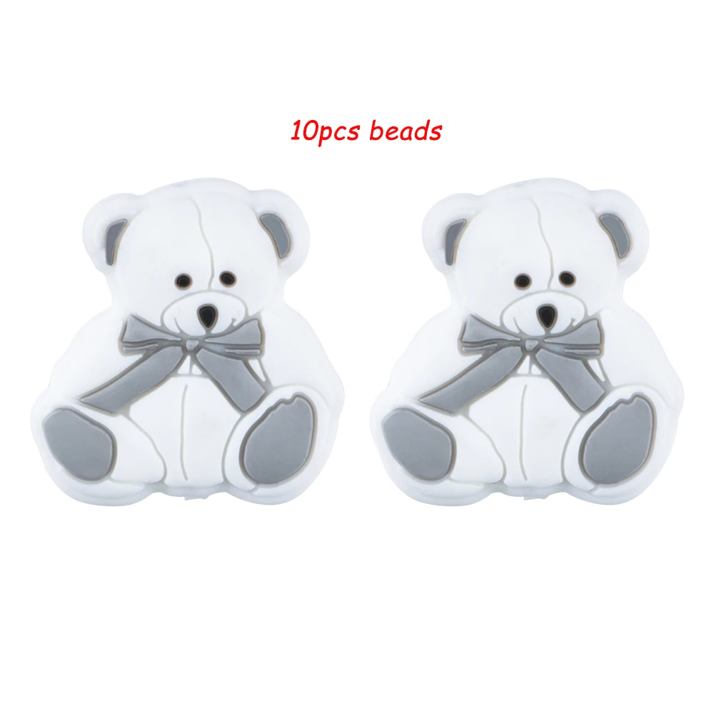 10pcs white