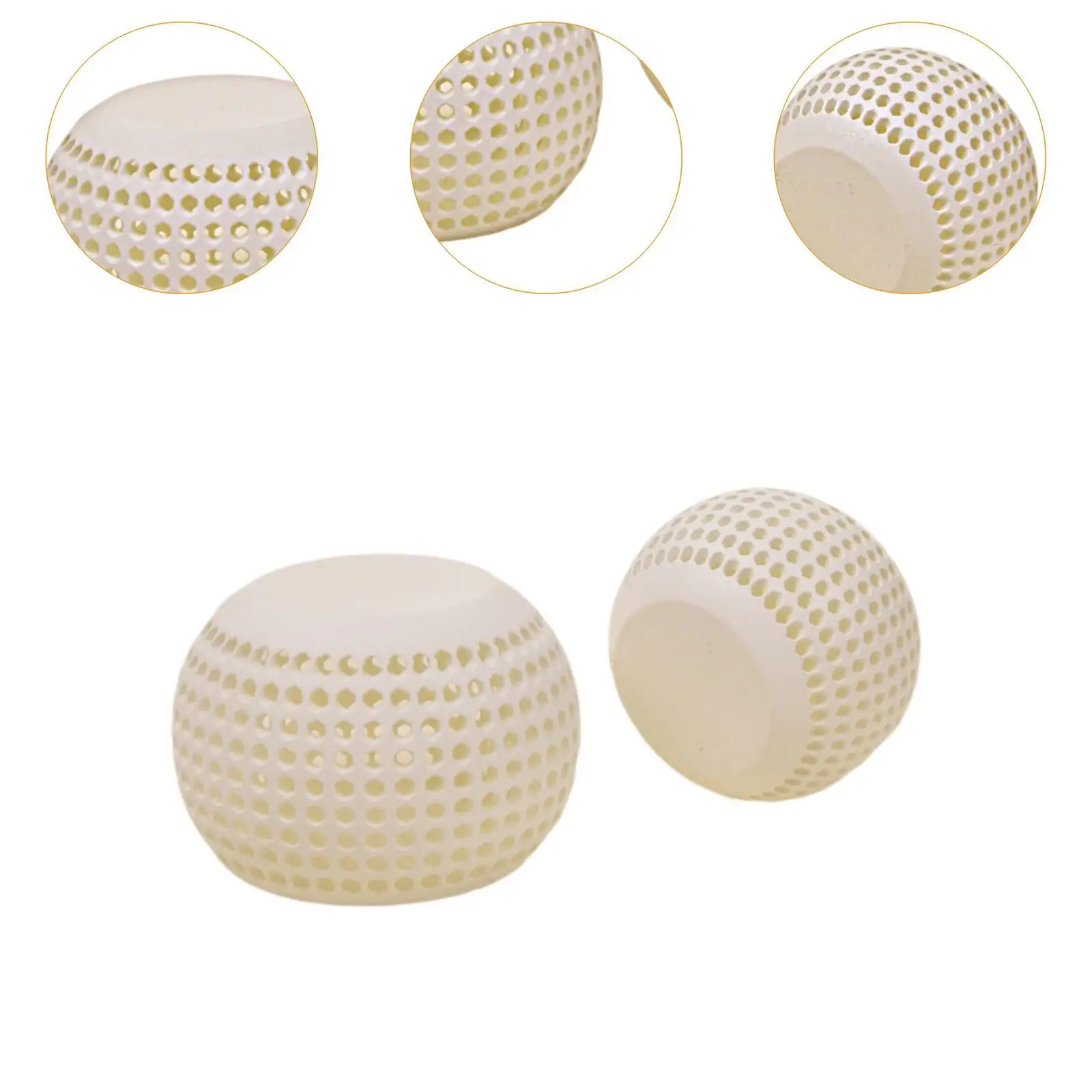 2x 1/12 Scale Dollhouse Round Tables for Micro Landscape Diorama DIY Model