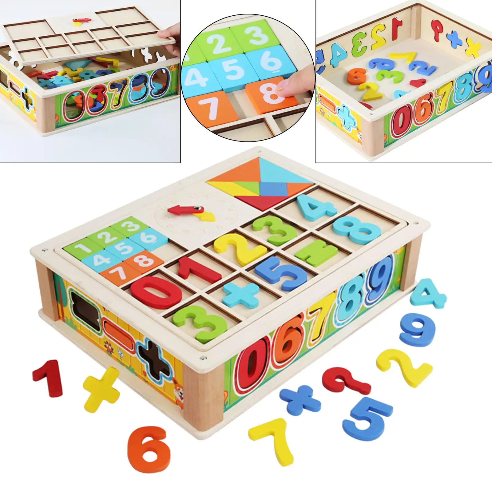 Computing Learn Boxes Early Education Toy Gift Addition Creativity Educational Math Learning Toy Digital Arithmetic Learning