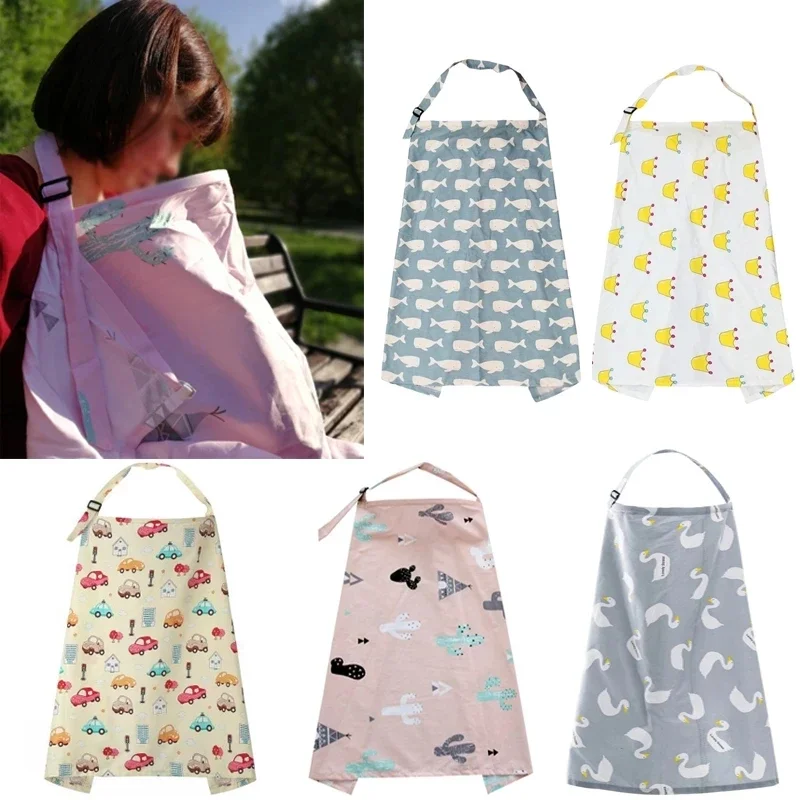 Poncho de lactancia transpirable con cubierta ajustable para privacidad