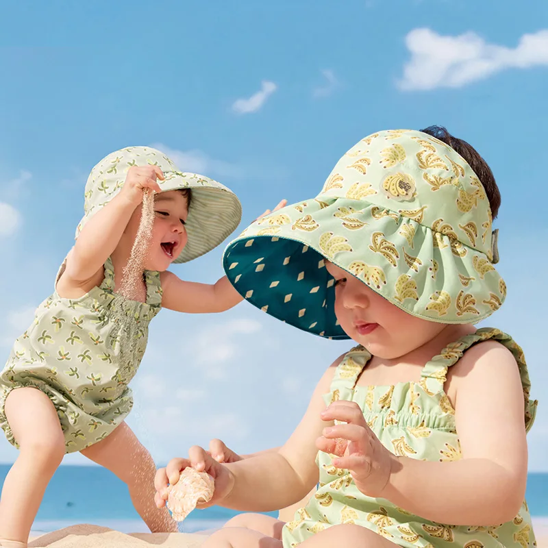 Sombrero protección solar UV para bebé y niña - imagen 3
