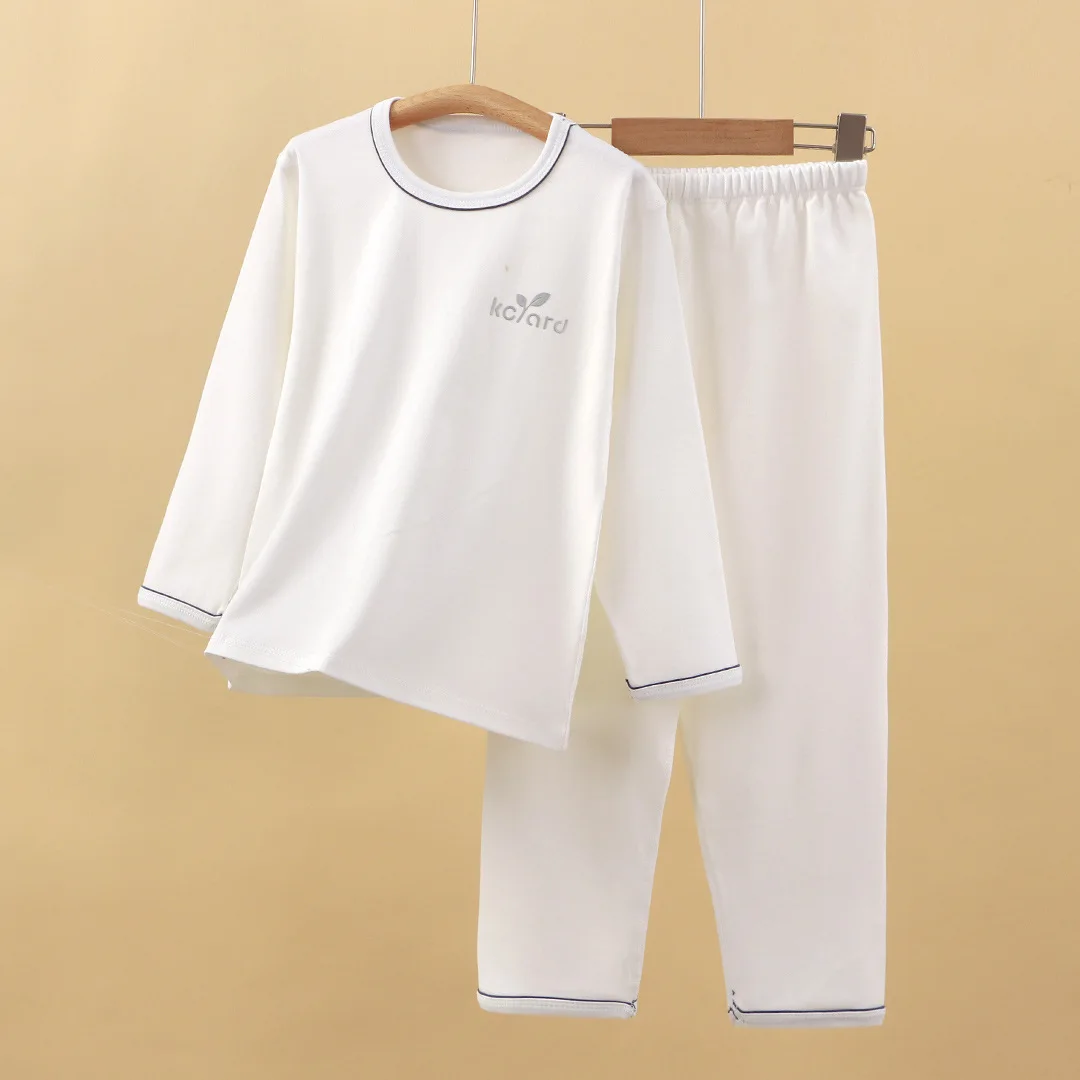 Pijama de algodón de manga larga unisex – Primavera y otoño - imagen 4