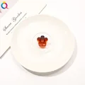 2pcs red floral