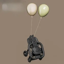 Cochecito de bebé ligero y plegable bidireccional con un solo clic