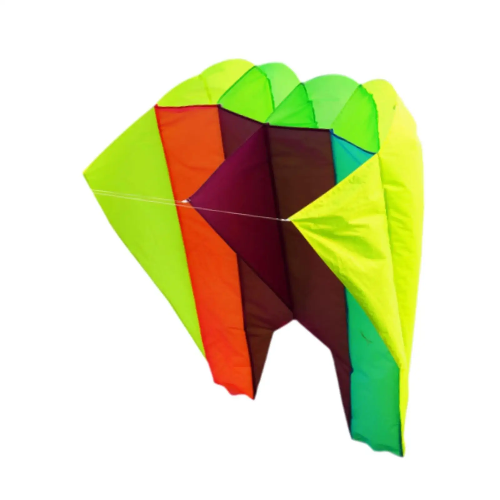 3D Kite Toy Leisure Sports Beach Toy Multicolor for Trip Lawn Backyard