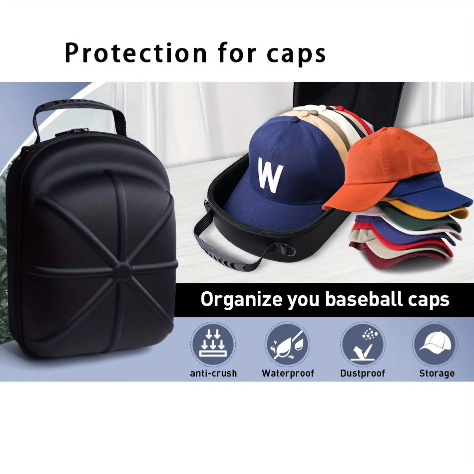 Bolsa protectora y transportable para gorra de béisbol infantil