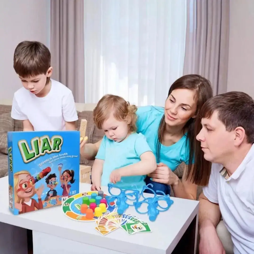 ¡Esilarante juego de apilamiento de nariz: ¡use gafas divertidas y vasos de equilibrio! Juguete de desafío de fiesta familiar para niños