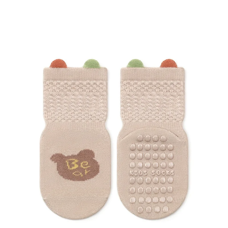 3 par/lote calcetines de suelo para niños y niñas de algodón verano primavera calcetines finos para niños calcetines de dibujos animados para niños pequeños calcetines para bebés y niñas - imagen 5