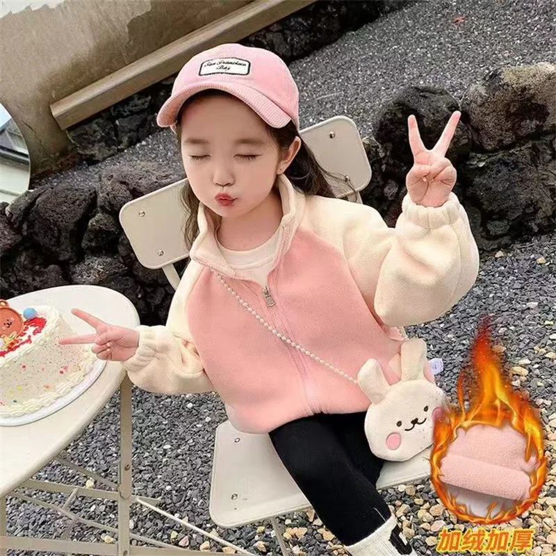 Abrigo acolchado de invierno para bebé niña cálido y suave - imagen 4