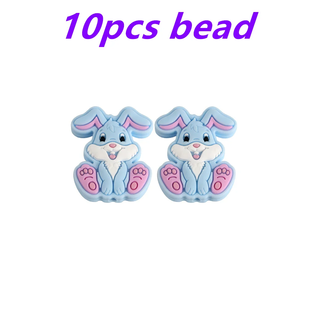 10pcs pastel blue
