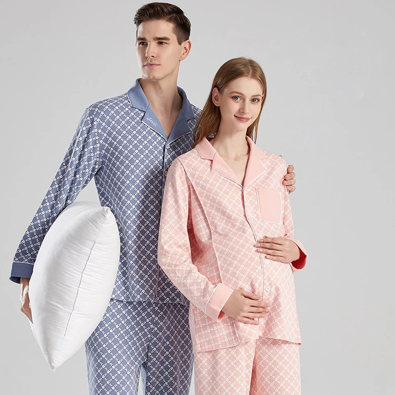 Pijamas de lactancia para hospital y posparto – maternidad - imagen 3