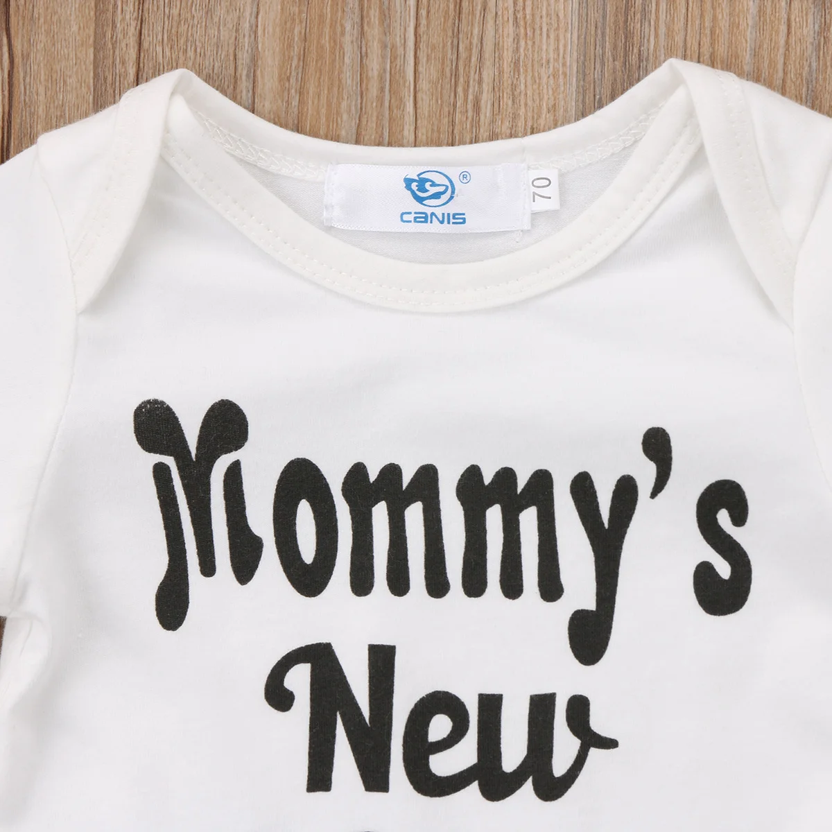 Ropa bonita para recién nacido, mono con estampado de bigote para mamá, Tops, pantalones largos y sombrero, conjunto de 3 piezas de 0 a 18 meses - imagen 4