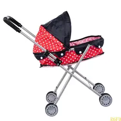 Carrito de muñecas de hierro con estructura resistente y robusta