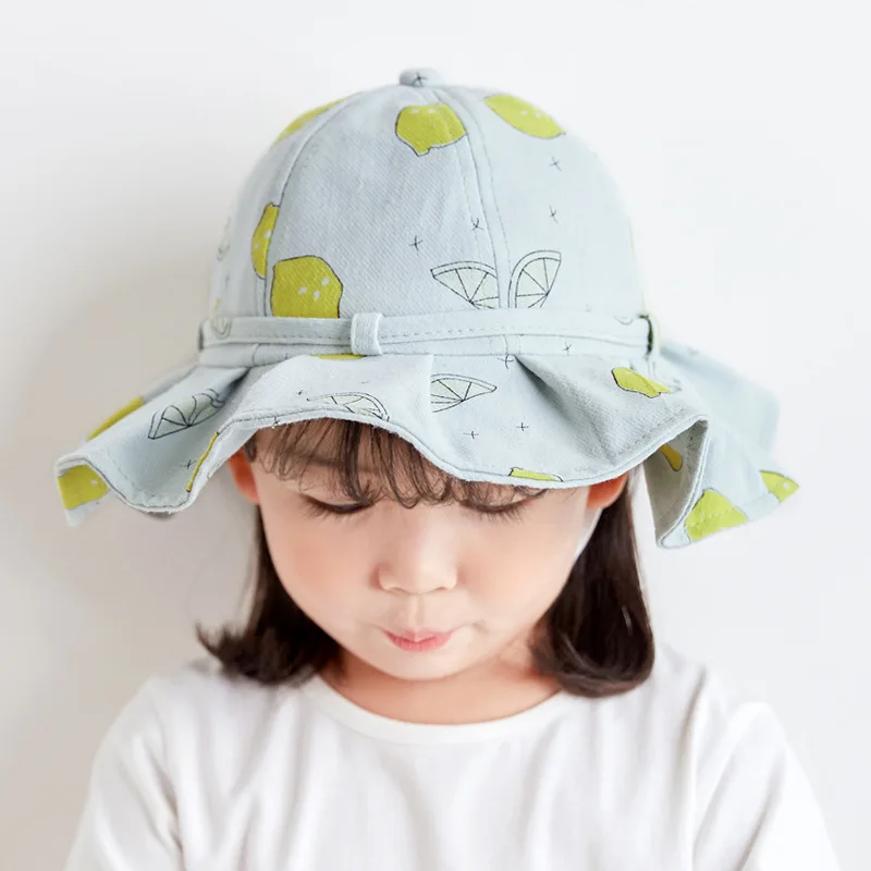 Sombrero algodón protección solar bebé niña verano - imagen 4