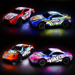 Coche RC infantil 1:18 todoterreno con luces nocturnas para niños