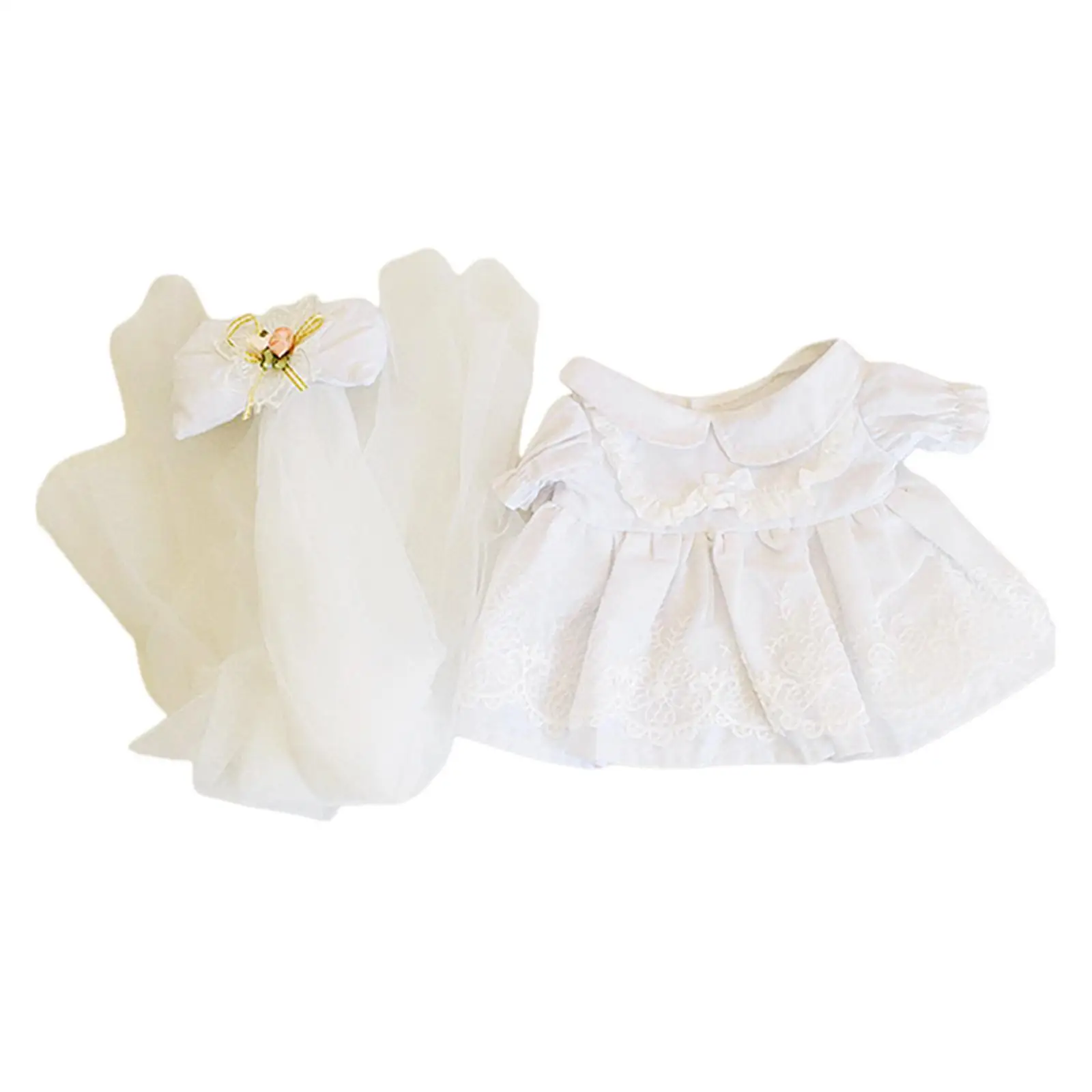 38cm Plush Doll Clothes,Fashion,Doll Wedding Dress,Plush Doll Accessories,Comfortable Stuffed Animals Clothes Doll Outifit