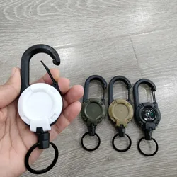 Llavero retráctil resistente para niños – Carrete de insignia