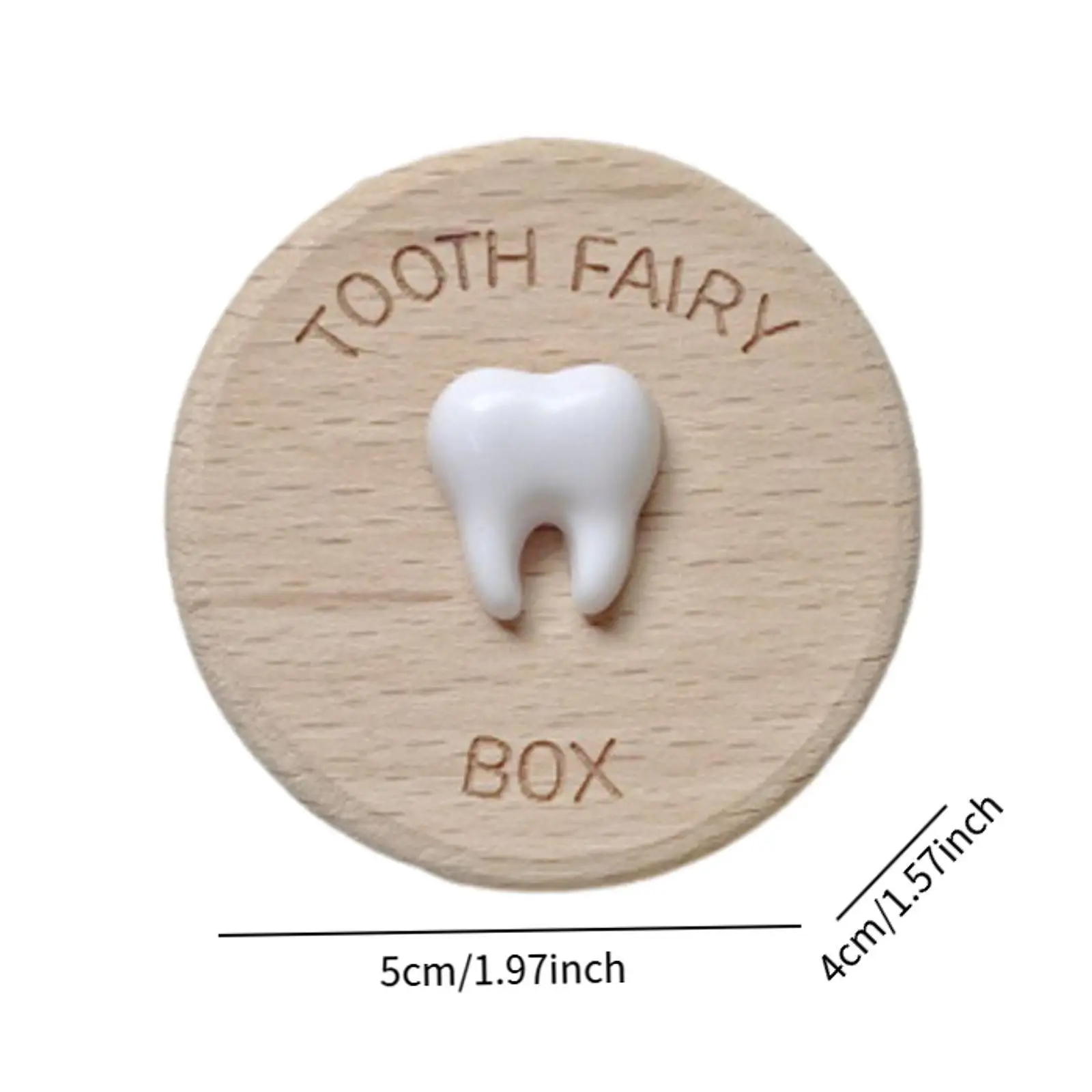 Tooth Holder Lost Tooth Storage Collection Box Baby Tooth Keepsake Box First Collection Memorial Box for Birthday Gift Baby Kids