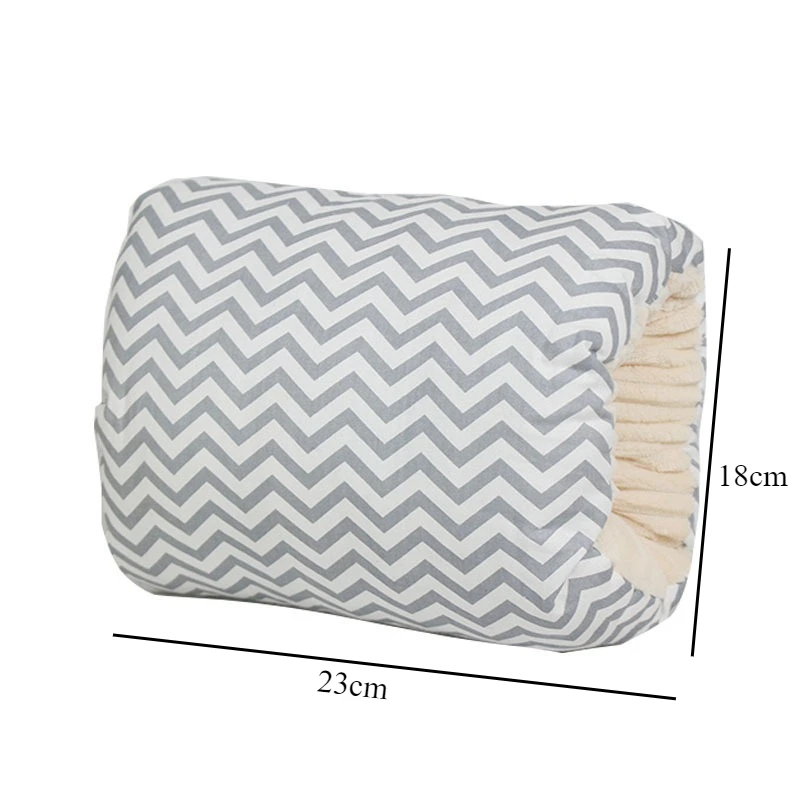 Almohada de lactancia para bebé, almohada para brazo de lactancia para recién nacido, protección para la cabeza del bebé, accesorios suaves para el cuidado del bebé - imagen 3