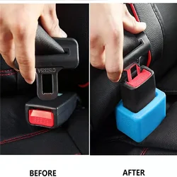 Hebilla antideslizante de silicona para silla infantil de coche