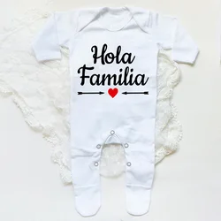 Hola Tia Papi Body Recién Nacido Estampado para Volver a Casa