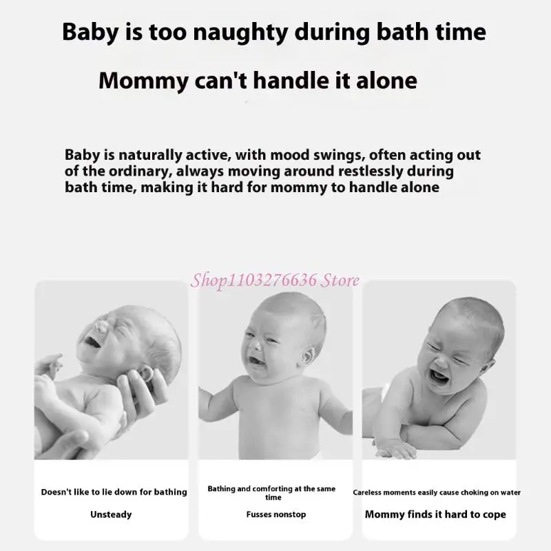 R6FD Baño infantil Asiento seguridad Copas succión contra punta punta Completo cómodo - imagen 3