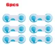 Blue 6pcs