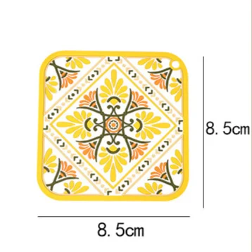 Small square yellow