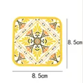 Small square yellow