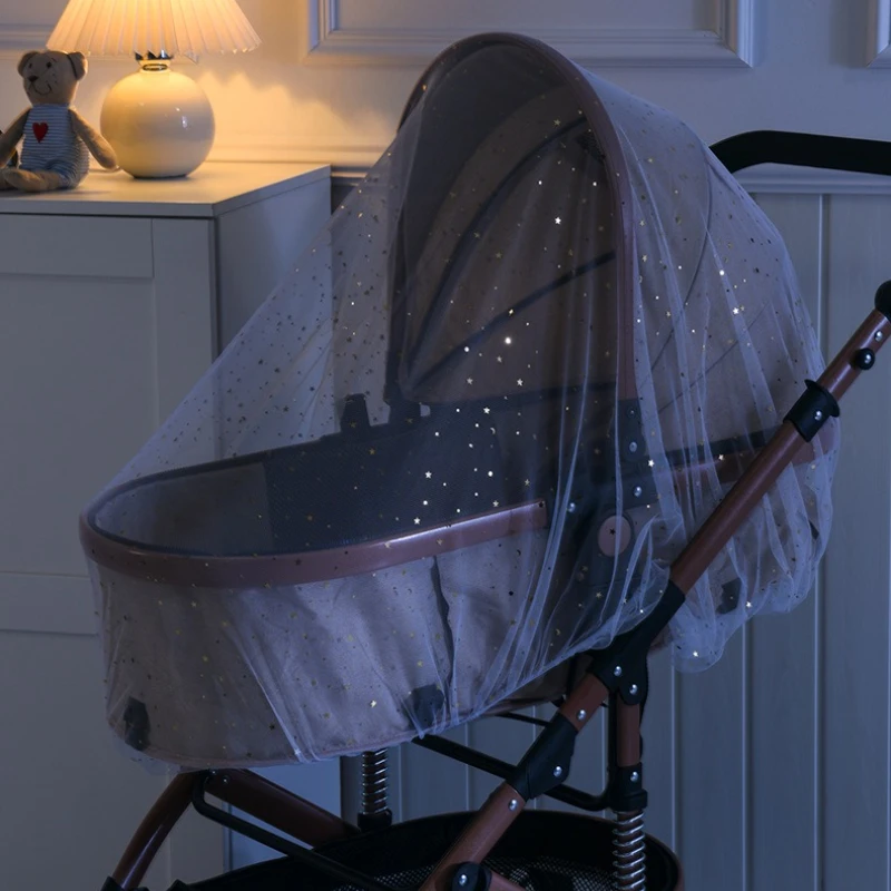 Mosquitera sombrilla protectora para cochecito de bebé