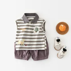 MILANCEL conjunto de verano con camiseta holgada y pantalón corto