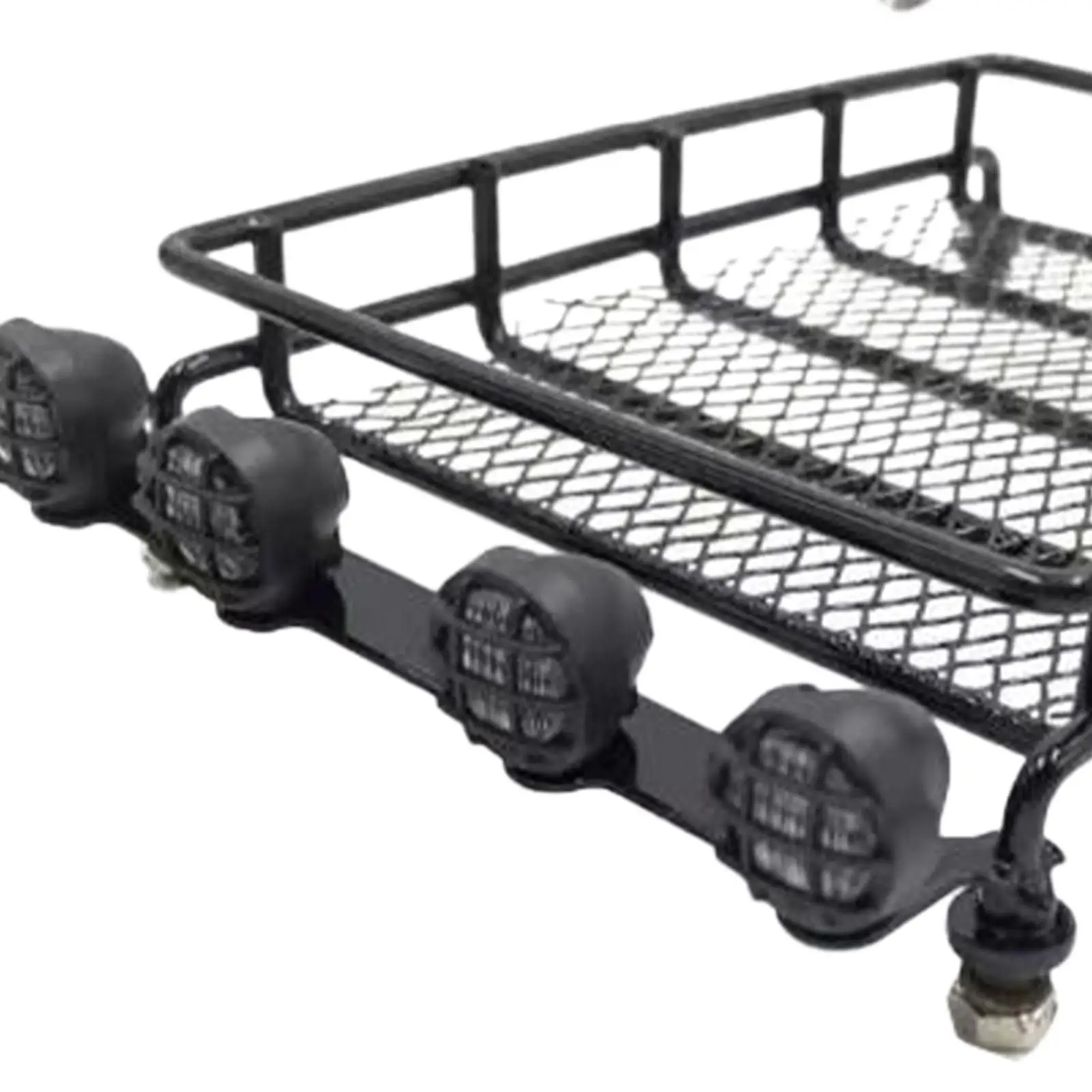 1/10 RC Roof Rack RC Car Accessory Luggage Carrier Tray Luggage Carrier DIY for SCX10 AX90018 Accessory Replacements Spare Parts