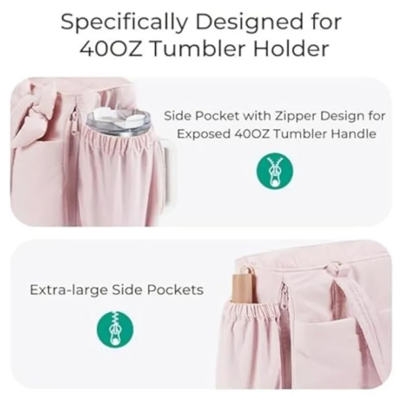 Bolso infantil de algodón con lazo – Bolsa grande para niño y niña