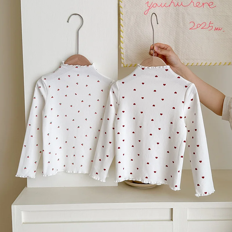 Blusa informal estampada de manga larga para niñas – Moda primavera - imagen 3