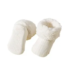 Calcetines forro polar térmicos para bebé - Algodón suave unisex