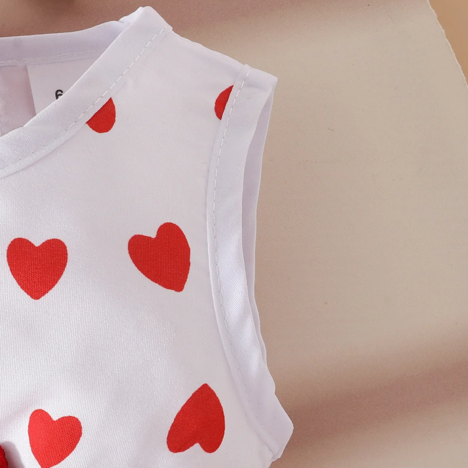 MILANCEL, nuevo conjunto de ropa de otoño para bebé de 6M-3Y, cárdigan bonito con lazo de amor para niñas + vestido, traje dulce para niños - imagen 4
