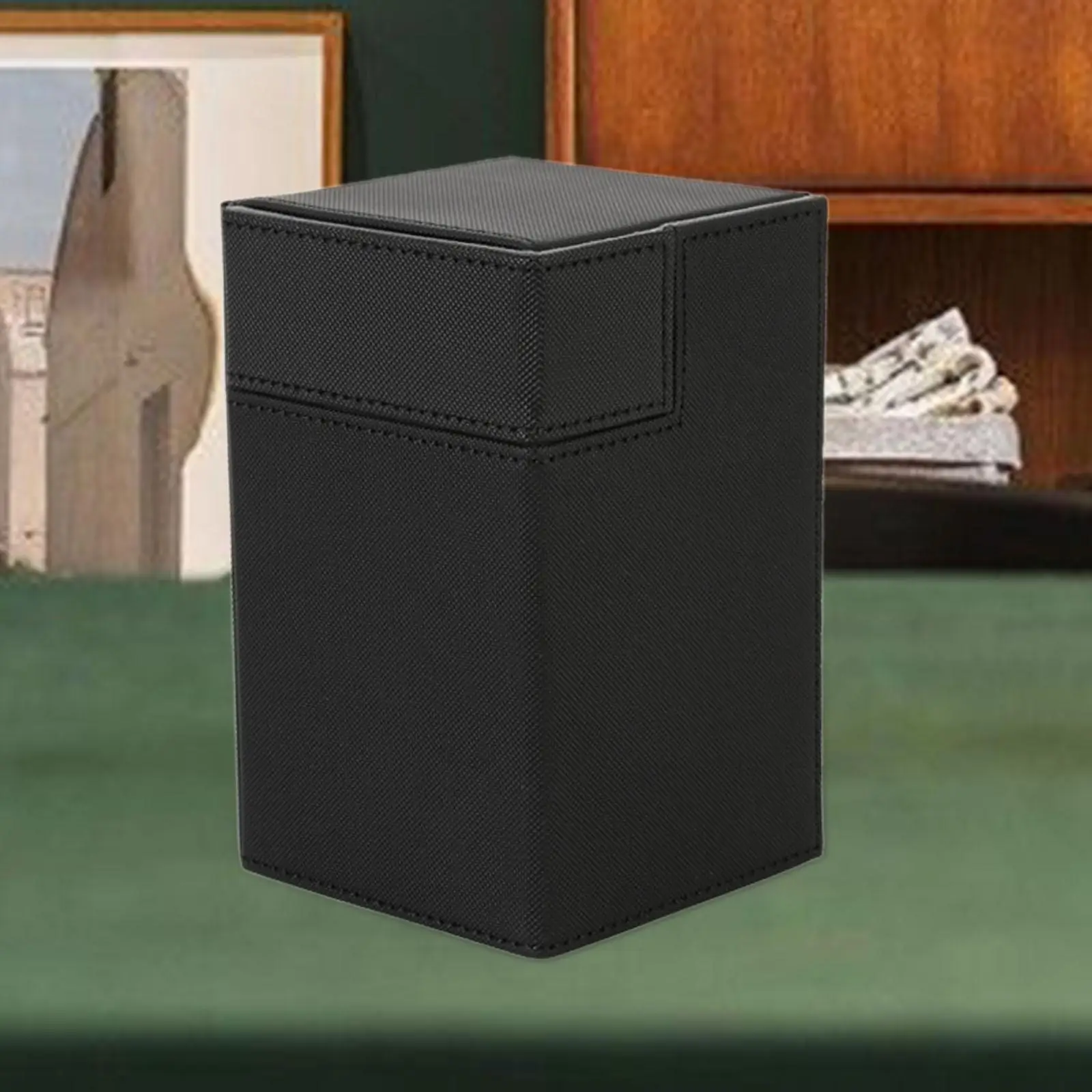 Collectible Card Bin Card Storage Box Saver Box with Lid Card Holder Card Organizer Box for Hotel Home Birthday Presents Kids