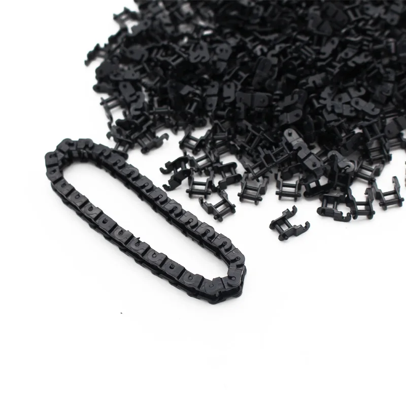 250 unids/lote tecnología ladrillos 3711 cadena de eslabones bloques de construcción tanque pista banda de rodadura motocicleta juguetes educativos piezas mecánicas a granel