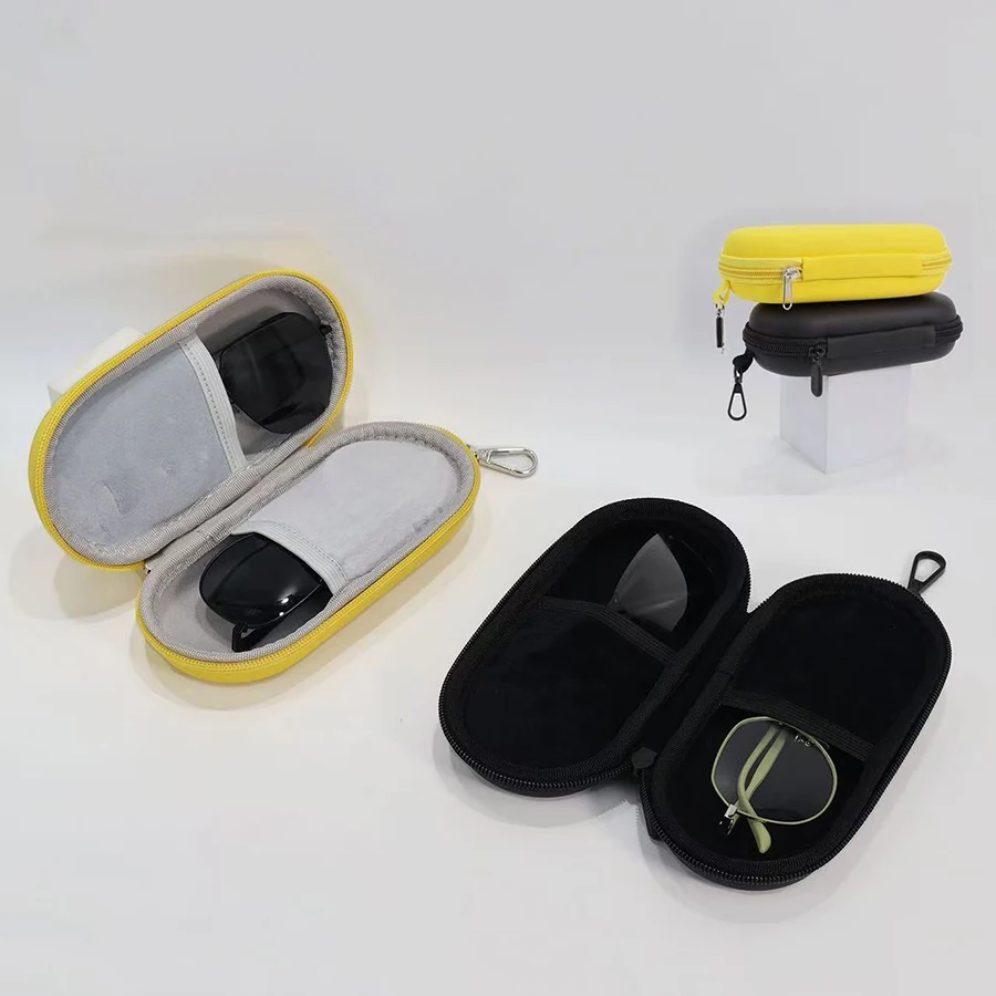 Bolsa de almacenamiento de gafas de sol Simple, caja de almacenamiento de gafas de sol portátil de moda impermeable resistente a la presión EVA - imagen 5