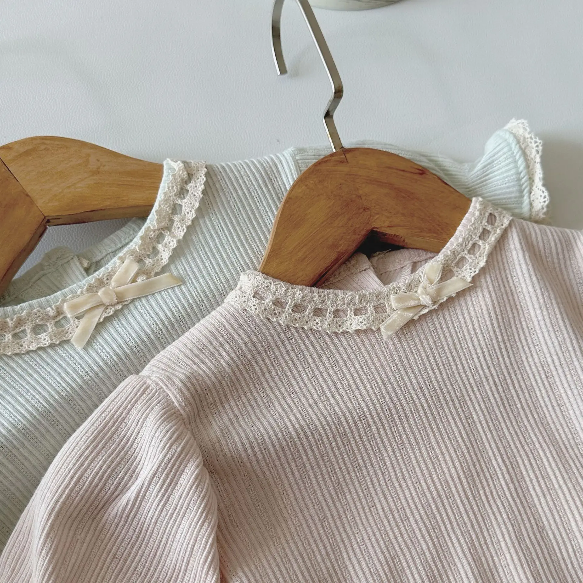 Nueva camiseta de verano para niña recién nacida, ropa para niñas pequeñas, jersey de algodón de manga corta para bebés, Tops - imagen 5