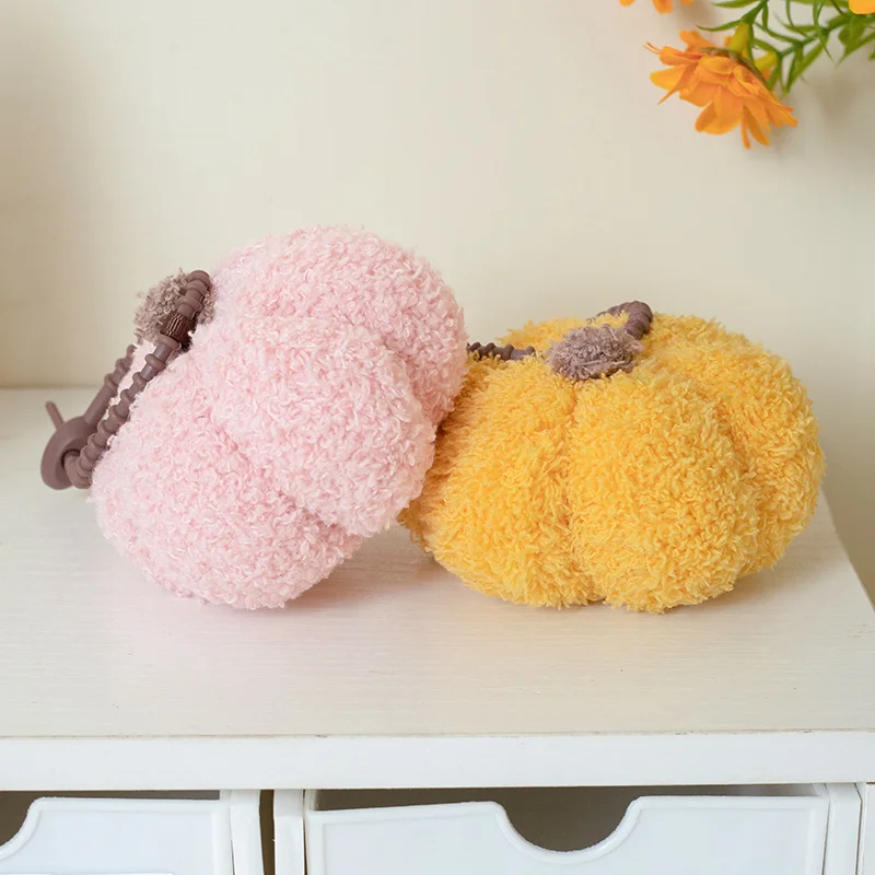 Kawaii peluche calabaza – Colgante suave para mochila - imagen 5