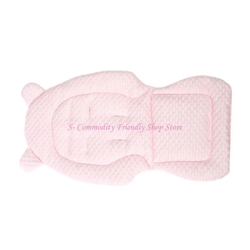 85AE cojín para cochecito bebé, cochecito, forro para asiento coche bebé, almohadilla soporte corporal para bebé, - imagen 3