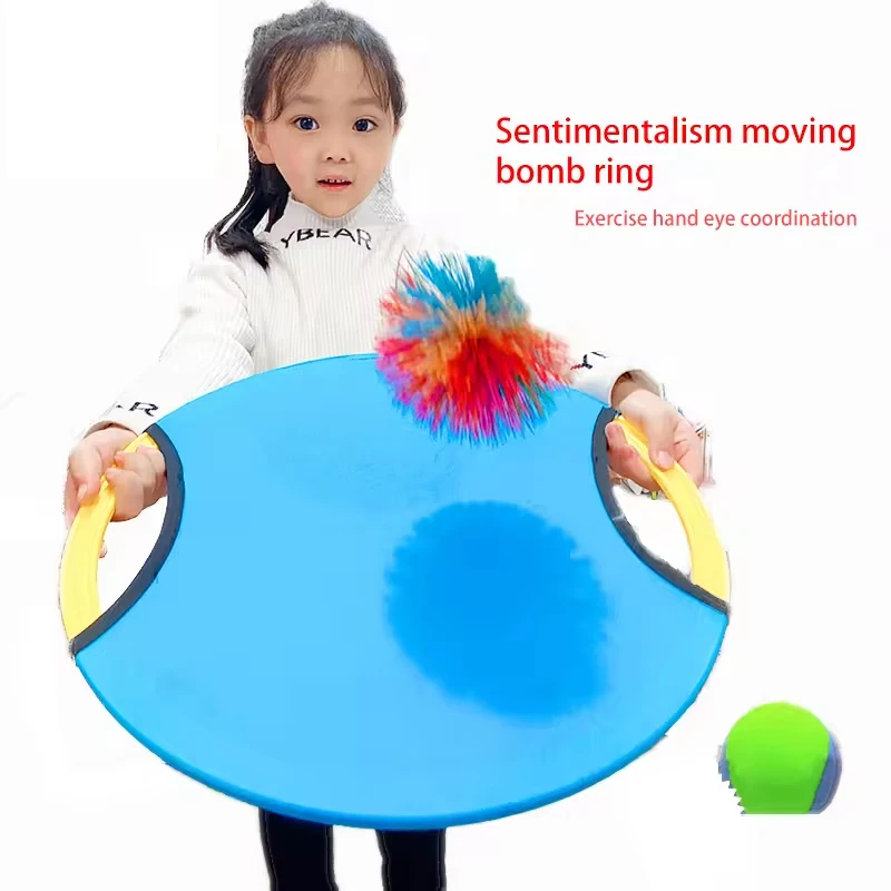 Raqueta Atrapa Pelotas Elástica – Juguete Exterior Infantil - imagen 5