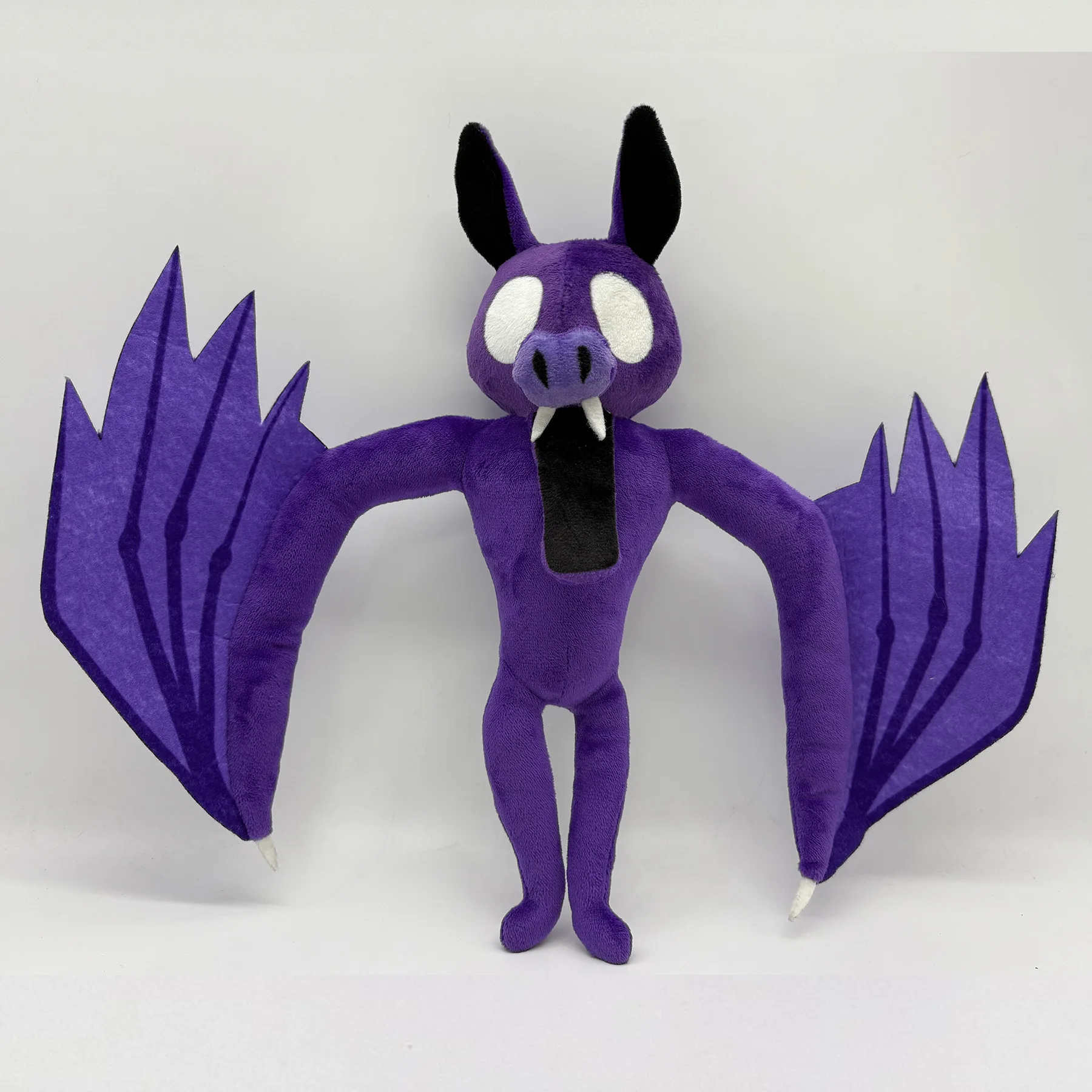 Peluche murciélago de 30 cm con orejas grandes y expresión adorable