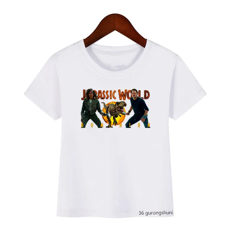 Camiseta dinosaurio - Uso con niño