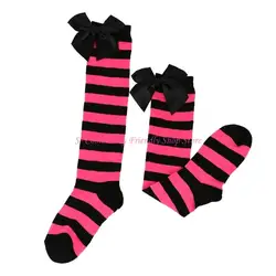 Calcetines con lazo para niña – Elegantes para celebración